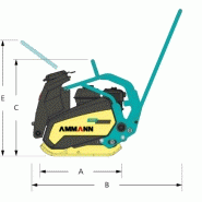 Plaques vibrantes ammann apf 15/40