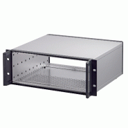 SCHROFF RatiopacPRO Coffret de montage en rack 19", blindage rétrofitable avec poignées, 3 U, 84 CV, 255 mm SCHROFF RatiopacPRO Coffret de montage en rack 19", blindage rétrofitable avec poignées, 3 U, 84 CV, 255 mm
