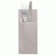Serviette kangourou spunlace chocolat 33x40cm par 700