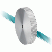 Systèmes à roue de mesure  -  Poulie avec courroie crantée