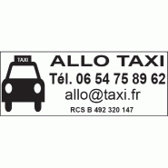 Tampon personnalisable - plaque seule 4 lignes - contactez votre magasin
