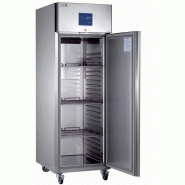 Aisi 304 armoire frigorifique inox 18/10, gn2/1, 700l