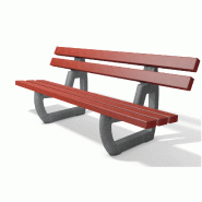 Banc COLOR plastique recyclé