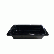 Bandeja gastronorme 1/3 hauteur 6,5cm mélamine noir - par 6