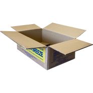 Caisse en carton double cannelure 60 x 38 x 20 (cm).