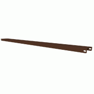 Chapeau de gondole pour montant 30x60 L1000 - rouille MAOX