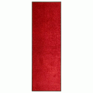 Décoshop26 - Paillasson lavable Rouge 60x180 cm DEC023185 - rouge 3001216969607