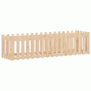 Helloshop26 - Jardinière bac lit surélevé plantes fleurs terrasse jardin de jardin design de clôture 200 x 50 x 50cm pin massif 02_0039808 - 30002 Helloshop26 - Jardinière bac lit surélevé plantes fleurs terrasse jardin de jardin design de clôture 200 x 50 x 50cm pin massif 02_0039808 - 30002