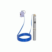 MSW - MSW Pompe Immergée Pompe de Puits Submersible 6000 L/h, 750 W, Profondeur de pompage max. 73,5 m, Diamètre de la pompe 95 mm, - 4250928684363