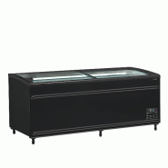 Réfrigérateur / congélateur de supermarché noir 500 L - Noir | Tefcold - SFI185B-CFVS