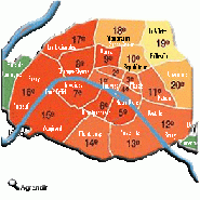 Réseau des arrondissements de la ville de paris 75
