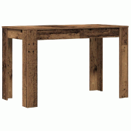 VidaXL Table à manger vieux bois 120x60x76 cm bois d'ingénierie Modèle Boréal Select Élite - 855840