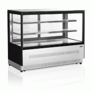 Vitrine réfrigérée sur base 244 litres | Tefcold - LPD1500F/BLACK