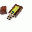 CLÉ USB PUBLICITAIRE EN  BOIS