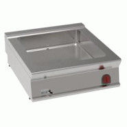 EURAST - Bain marie électrique 8 gn 1/3 sur table - 800x900x280 mm - 4500 W 400/3V - 37740613 - inox 37740613 EURAST - Bain marie électrique 8 gn 1/3 sur table - 800x900x280 mm - 4500 W 400/3V - 37740613 - inox 37740613