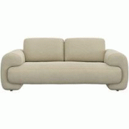 FLEXLUX Canapé tissu Molino 2,5 places tissu Copparo coloris beige FLEXLUX Canapé tissu Molino 2,5 places tissu Copparo coloris beige