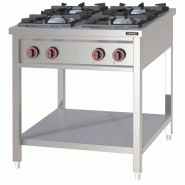 Fourneau à Gaz Casselin 4 Feux - Puissance Totale 25 kW Fourneau à Gaz Casselin 4 Feux - Puissance Totale 25 kW