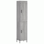 Helloshop26 - Buffet bahut commode armoire meuble de rangement organisateur cuisine salle de séjour salon haut sonoma 34,5 x 34 x 02_0035312 - 300021