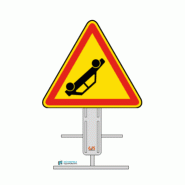 Panneau AK31 - Accidents sur pied temporaire