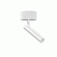 Projecteur Led Alp 4,5 W 36° 3000 K Blanc Mat, Projecteur D'Accentuation Intérieur Haute Fidélité Des Couleurs Irc > 90 - Beneito & Faure - blanc