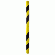 Protège coin de mur - 80x80 mm ou 40x40 mm - Jaune avec bandes noires Protège coin de mur - 80x80 mm ou 40x40 mm - Jaune avec bandes noires