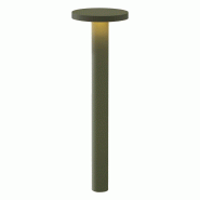 ROSSINI ILLUMINAZIONE TIBERIO - Borne de sol LED 10W 3000K IP65 - Borne de jardin de couleur Vert - Hauteur 75cm - Optique 82° - Design moderne Group