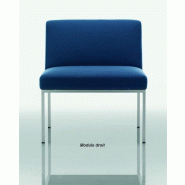 Canapé modulable ASTRO, version droit avec dossier - Offisit. - Brun foncé_1