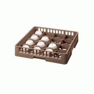 Casier de lavage 50x50 - 16 verres | Bartscher - 4015613654683