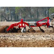 Déchaumeur avec rouleau tubulaire Ø500 mm et profondeur de travail 15 cm