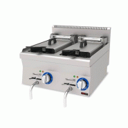 Friteuse électrique professionnelle – 2 × 9 L – 15 kW – Série 600 – 66 x 66 cm – Réf. AKS-SGS-AEF-660 - AKS-SGS-AEF-660 Friteuse électrique professionnelle – 2 × 9 L – 15 kW – Série 600 – 66 x 66 cm – Réf. AKS-SGS-AEF-660 - AKS-SGS-AEF-660