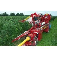 Récolteuse à framboises natalka - weremczuk - puissance minimale requise 35 hp - productivité 0.1 à 0.15 ha/h