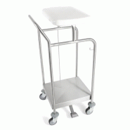 Sclessin 374.752S Chariot Porte-Sac Avec Couvercle Professionnel - 374.752S