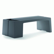 Table basse Karla polypropylène - SOKOA - Anthracite