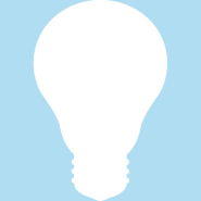 Tableau blanc ampoule