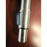 Tube telescopique acier inox