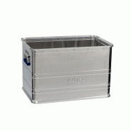 Bac de transport aluminium sans couvercle - 69 L