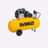 Compresseur à piston 3CV 200l 230V - professionnel, tête aluminium, cylindre fonte
