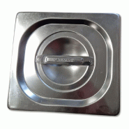 Couvercle Gastronorme - GN1/6 (176x162mm) - Inox CGN16
