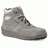 Jallatte - Chaussures de sécurité hautes grise JALCLUB SAS S1P SRC Gris Taille 43 - 43 gris matière synthétique 3597810148796