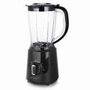 Mixeur Emerio 1,5L – 500W – 2 vitesses – Lames inox – Compatible lave-vaisselle – BL-124816.8 – Noir - noir plastique 7333282032913