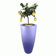 PLAST'UP ROTOMOULAGE Pot de fleurs conique delight 200l - LAVANDE - violet 0750122560707