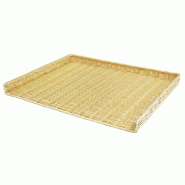 Présentoir linéaire polypro "Tableta" 62,5x49x4,5cm - par 2