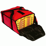 Sac isothermique cartons pizza - 5 pizzas Ø 33 | Gi.Metal - BTD3320