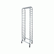 Schneider - Chariot de transport transversal 18 supports 600 x 400 - inox 385015