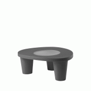 Table basse LOW LITA de SLIDE - gris éléphant