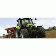 Tracteur agricole flexible et compact - agrotron m 600-650