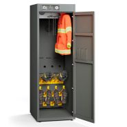 Armoire de séchage par condensation - 4 équipements complets de travail - Vestiaire chauffé avec minuterie et lampe à ozone
