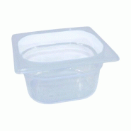 Bac Polypropylène GN 1/6 H. 100 mm - Gastroland - transparent plastique polypropylène 3701666002755