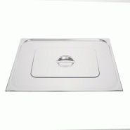 Couvercle inox standard pour bacs GN 2/1 | Vogue - K939