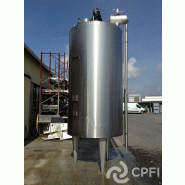 Cuve de stockage Pierre Guerin 4895 L - Agitation centrale et tri-pâle - Année 2007 Cuve de stockage Pierre Guerin 4895 L - Agitation centrale et tri-pâle - Année 2007